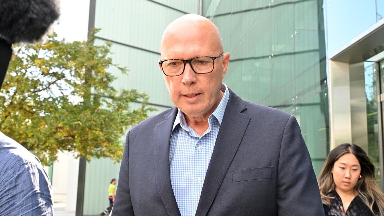 Former Liberal leader Peter Dutton