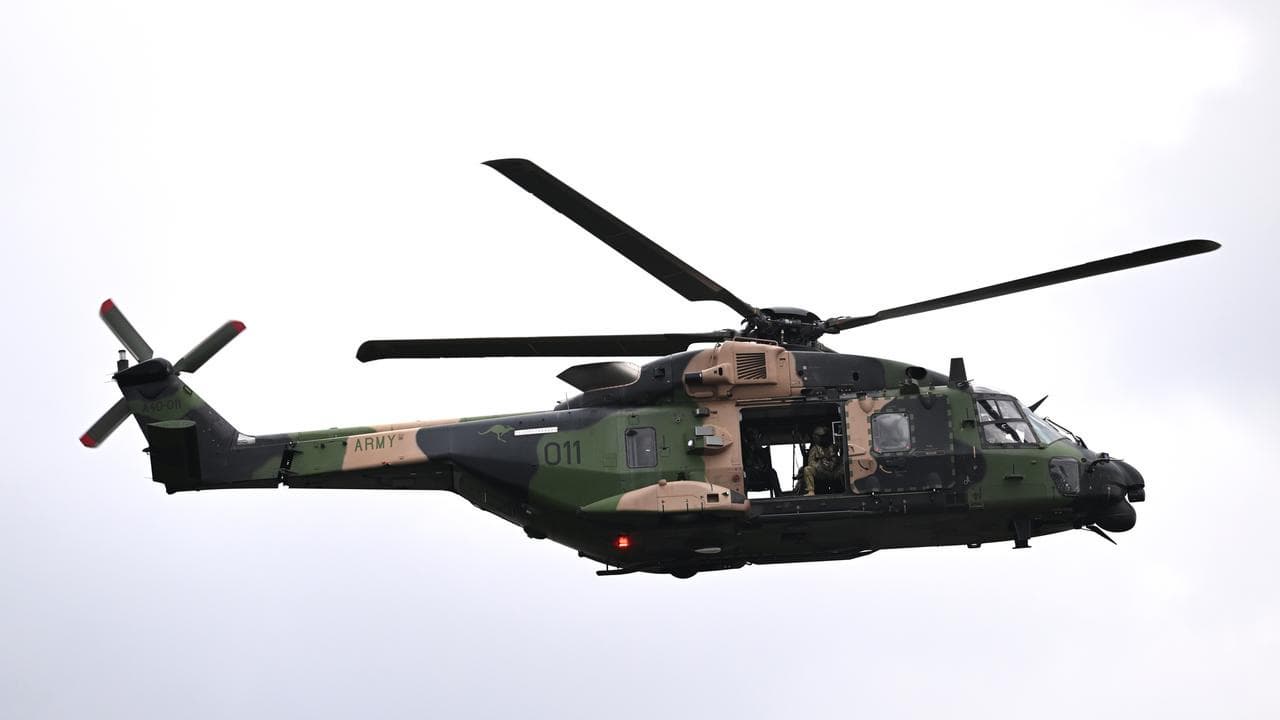 An Australian Army Taipan helicopter (file image)