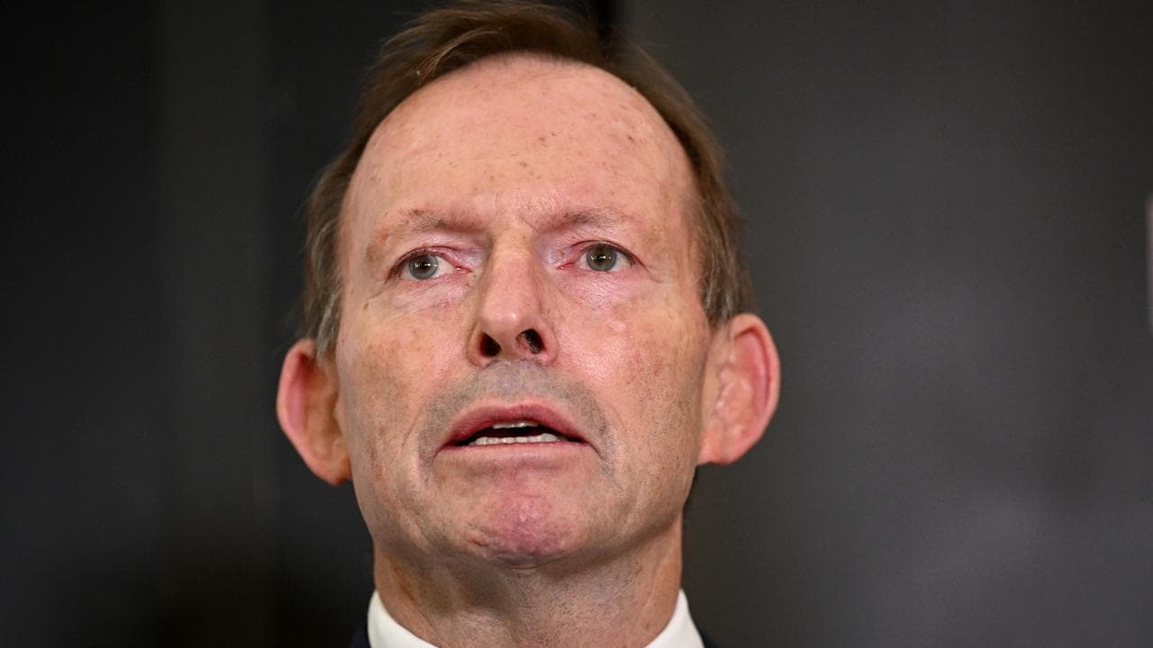 Former prime minister Tony Abbott