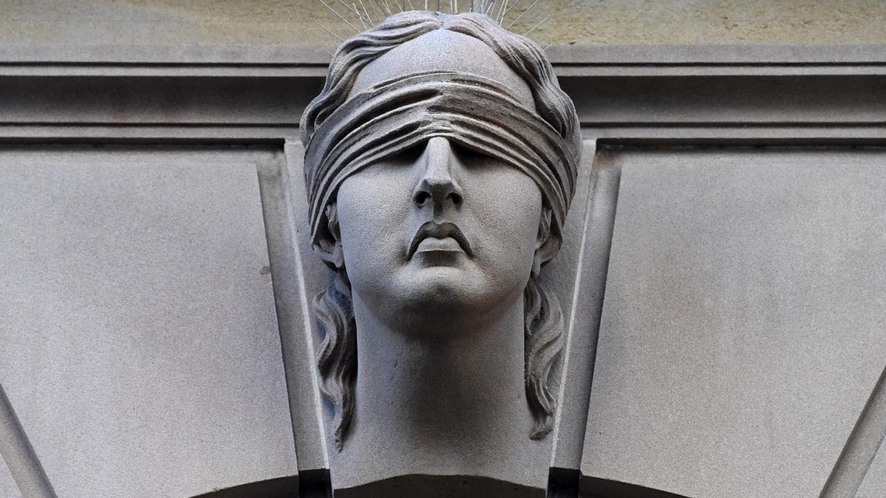 A statue of Lady Justice (file image)