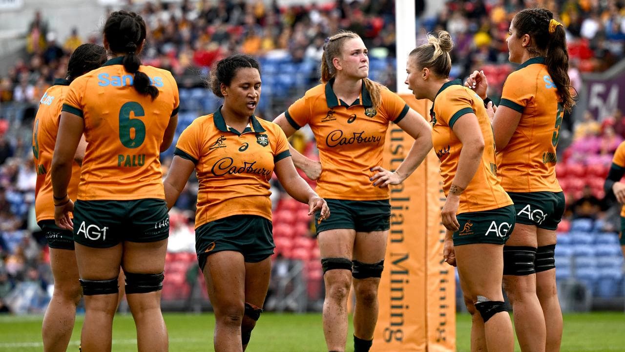 Wallaroos react after conceding