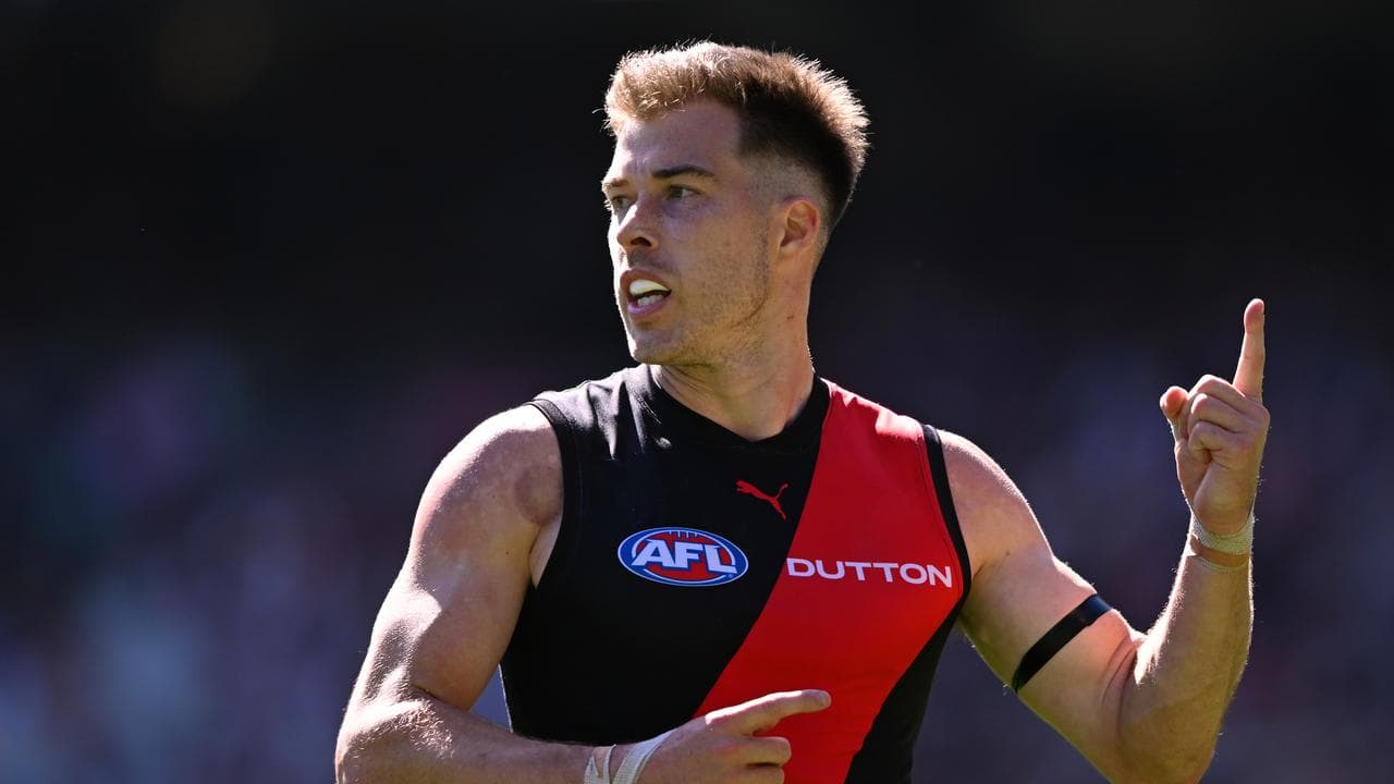 Essendon captain Zach Merrett.