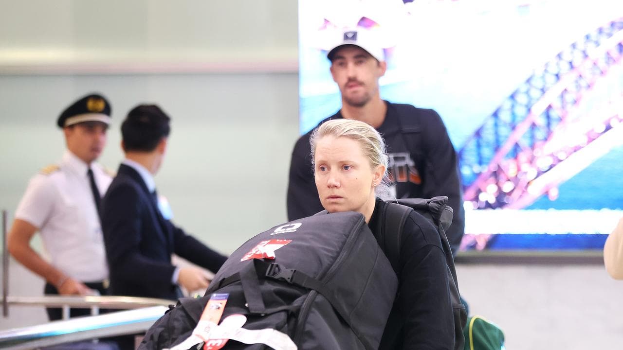 Mitchell Starc and Alyssa Healy