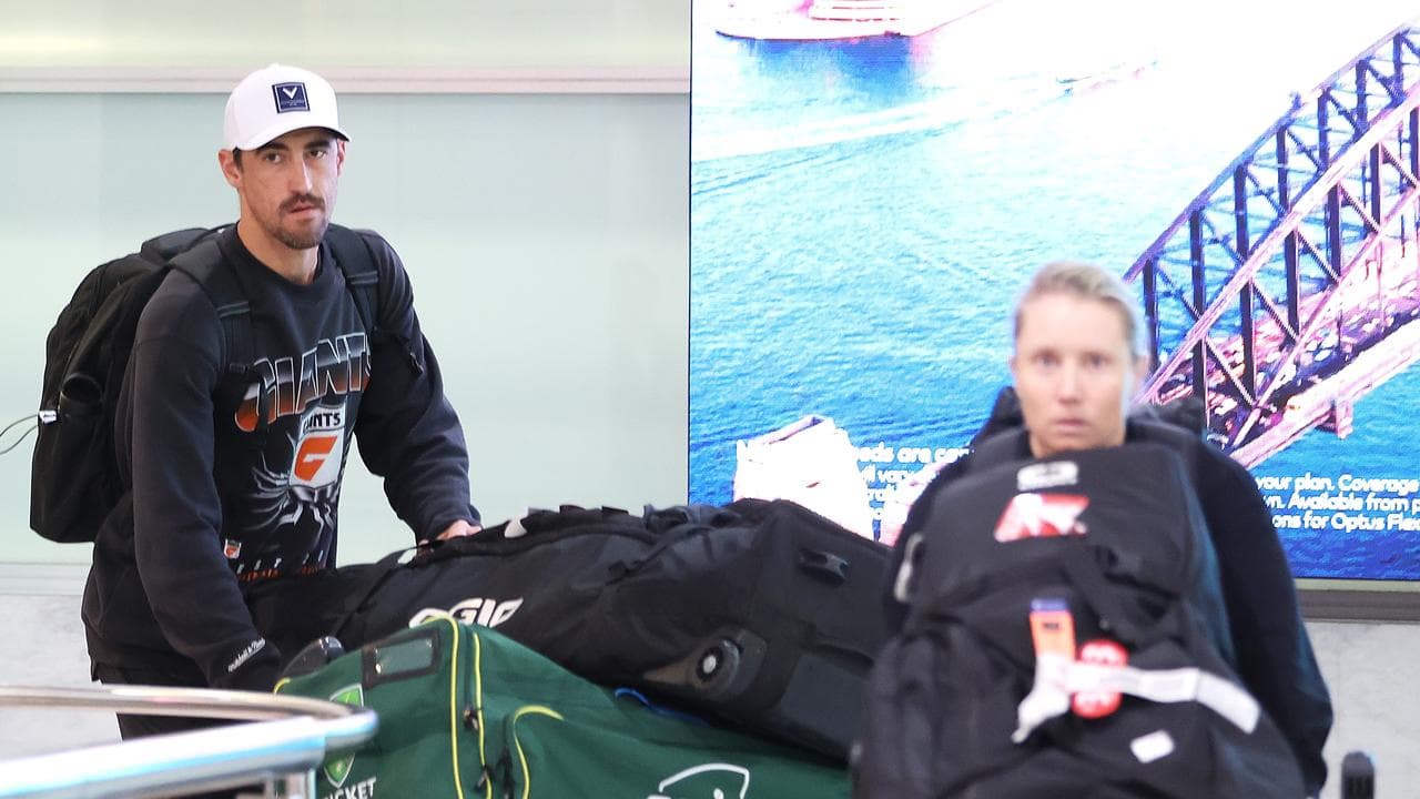 Mitchell Starc and Alyssa Healy w==