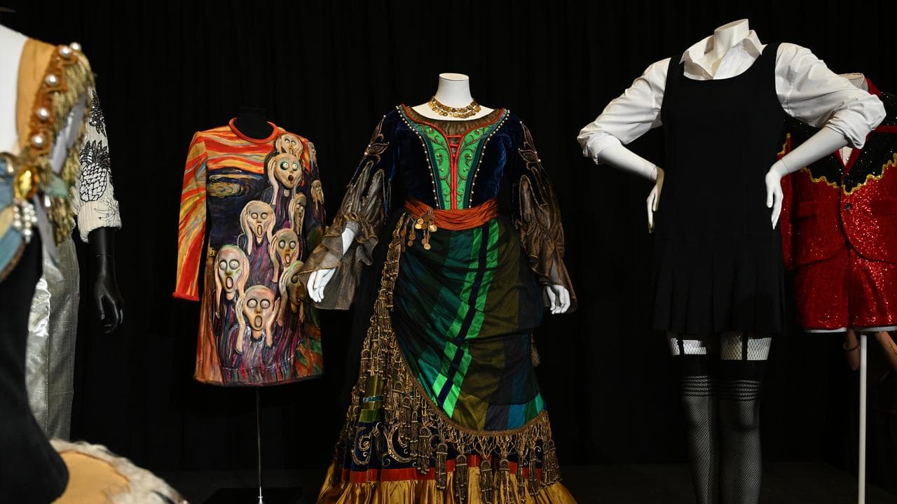 Costumes from Australian stars of the stage