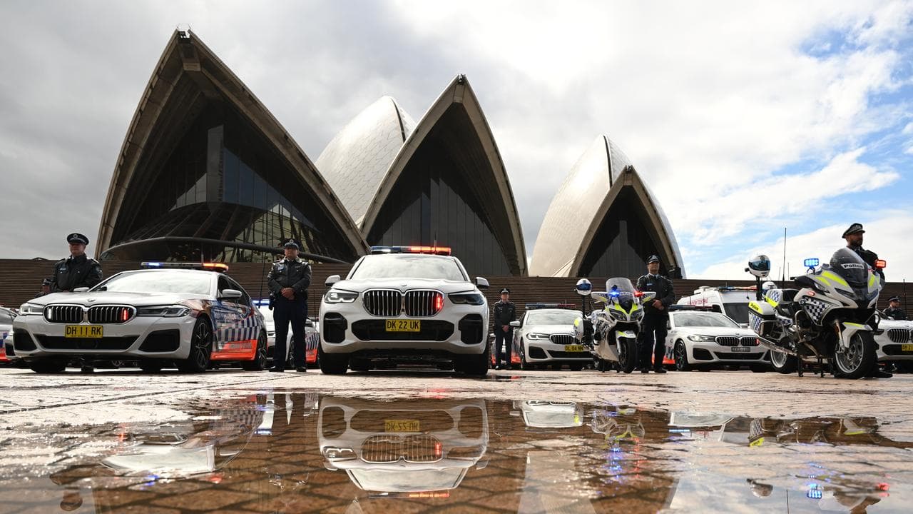 NSW Police at the Sydney Opera House