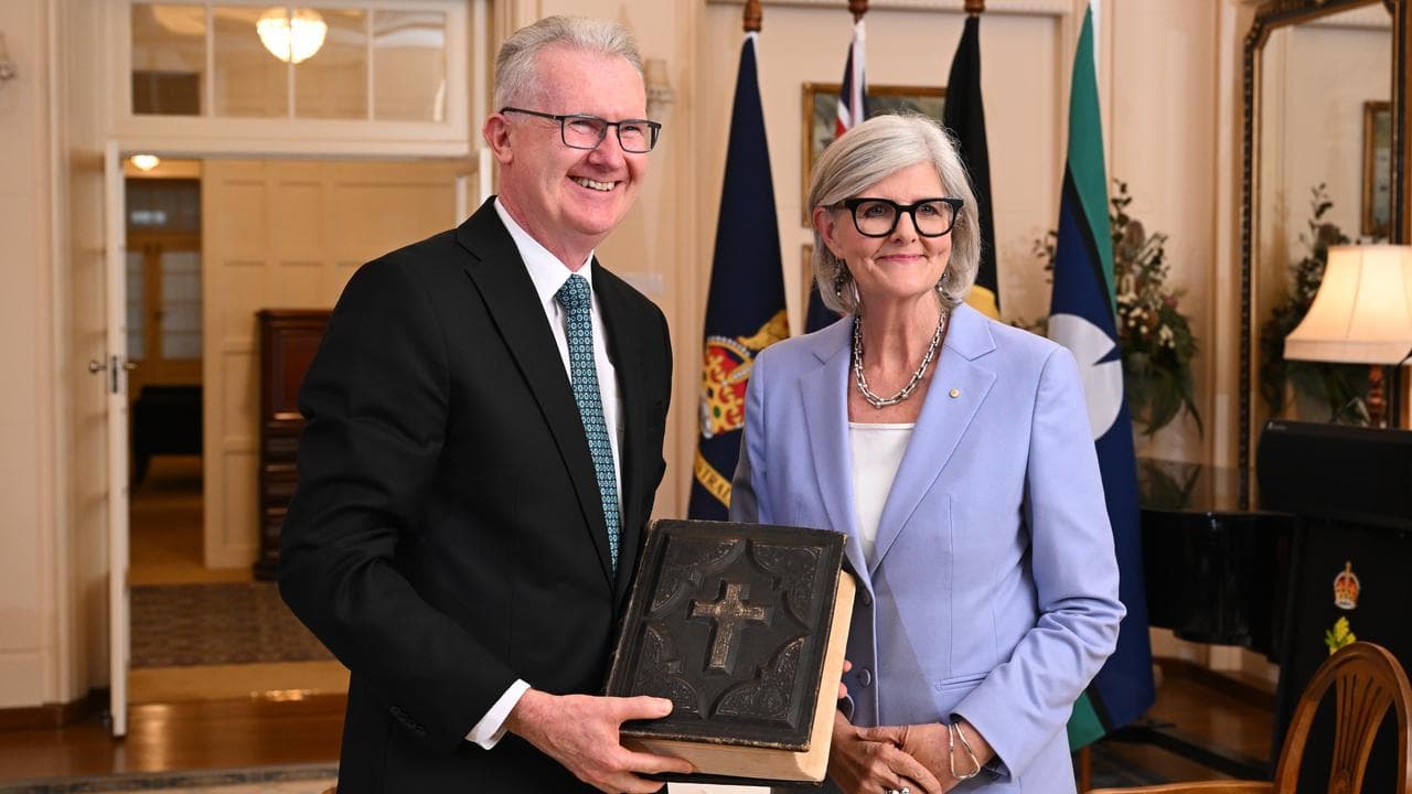 Tony Burke and Sam Mostyn