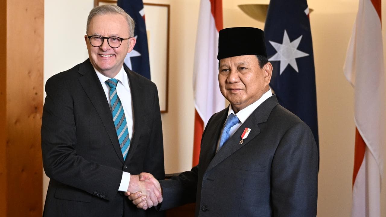 Anthony Albanese and Prabowo Subianto