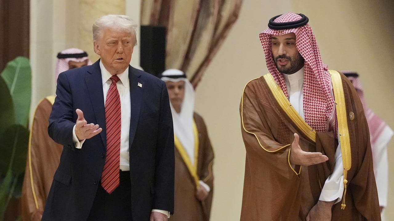 US President Donald Trump and Saudi Crown Prince Mohammed bin Salman