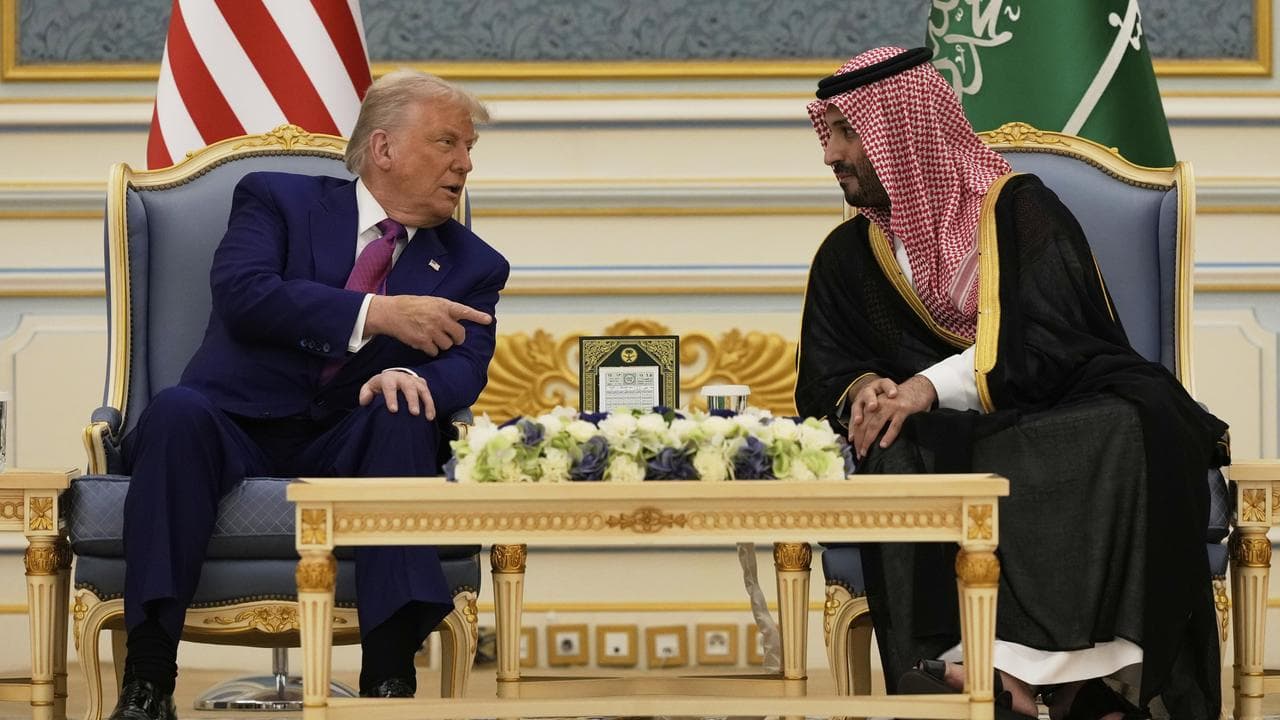 President Donald Trump and Saudi Crown Prince Mohammed bin Salman