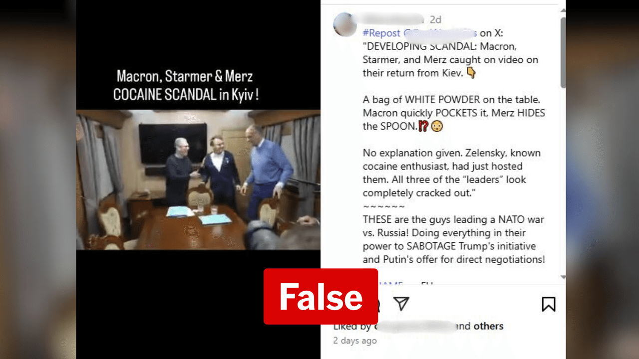 Screenshot of an Instagram post.