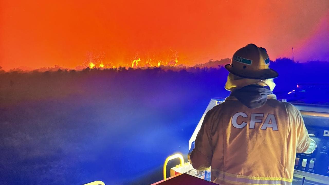 A CFA firefighter