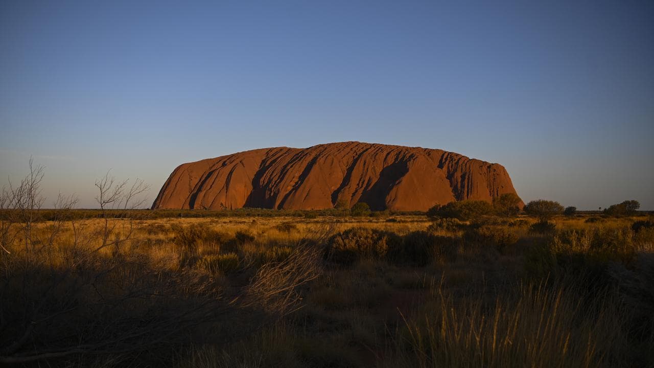 Uluru at sunset
