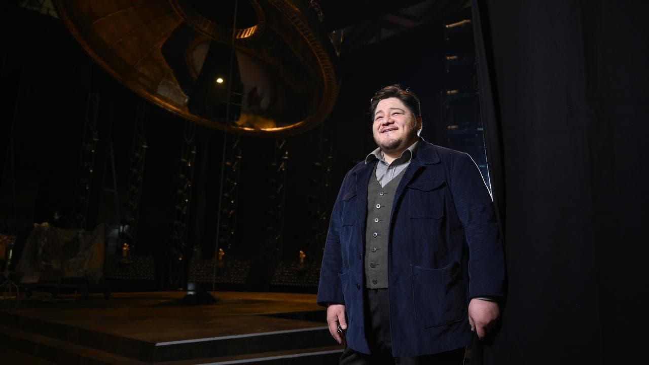 Tenor Diego Torre performs in Tosca