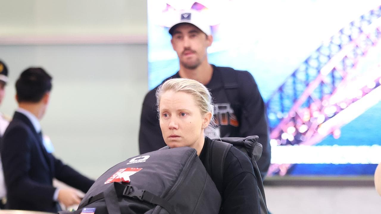 Mitchell Starc and Alyssa Healy