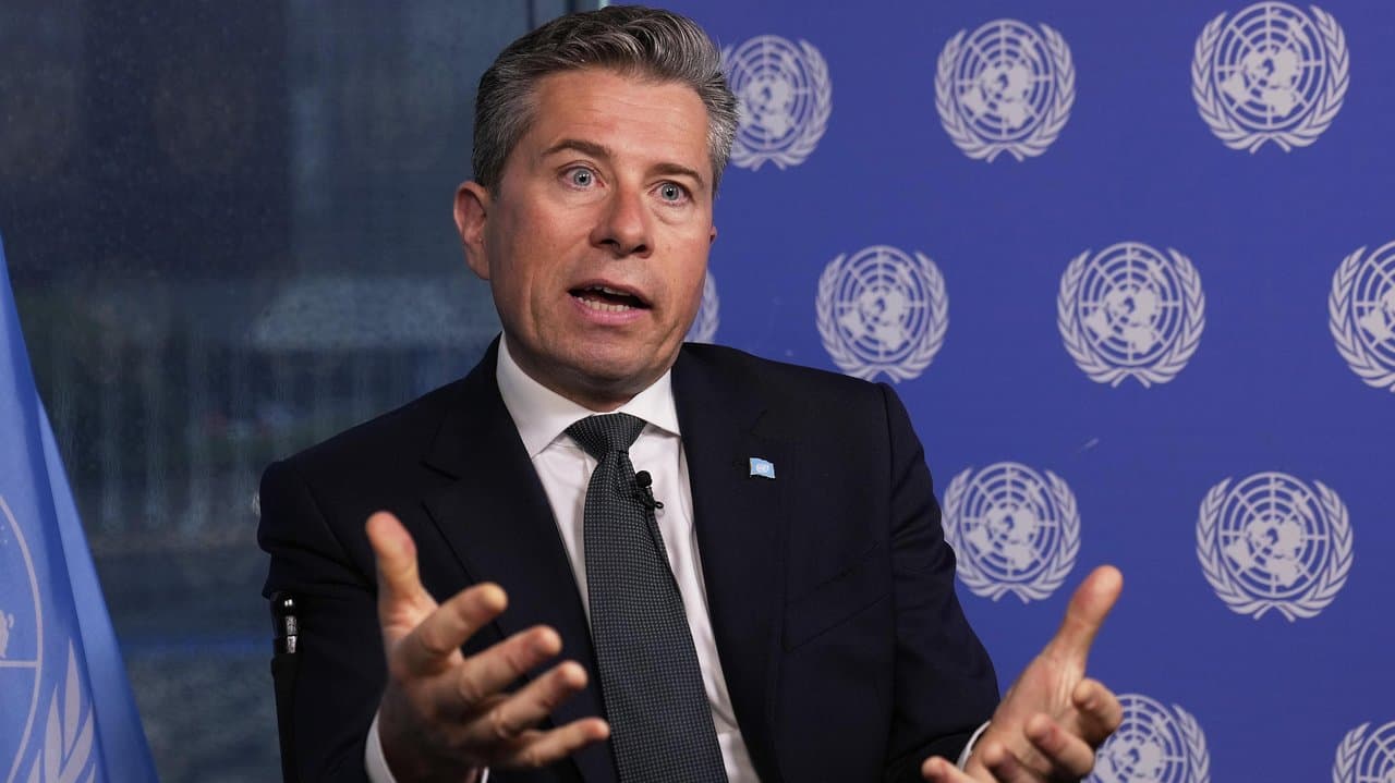 UN aid chief Tom Fletcher