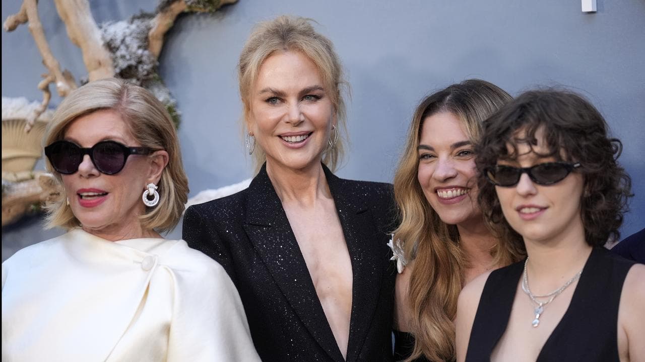 Nicole Kidman and fellow cast of Nine Perfect Strangers