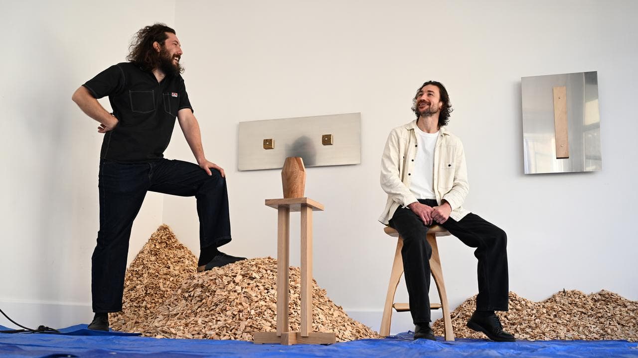 Ben Mooney (left) and Andy Ward