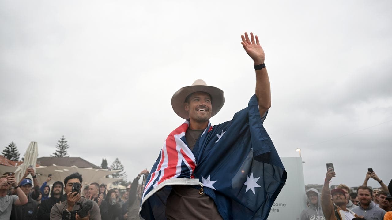 British ultra endurance runner William Goodge at Bondi