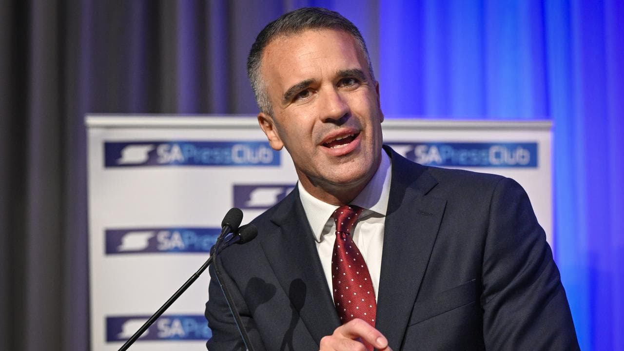 South Australian Premier Peter Malinauskas