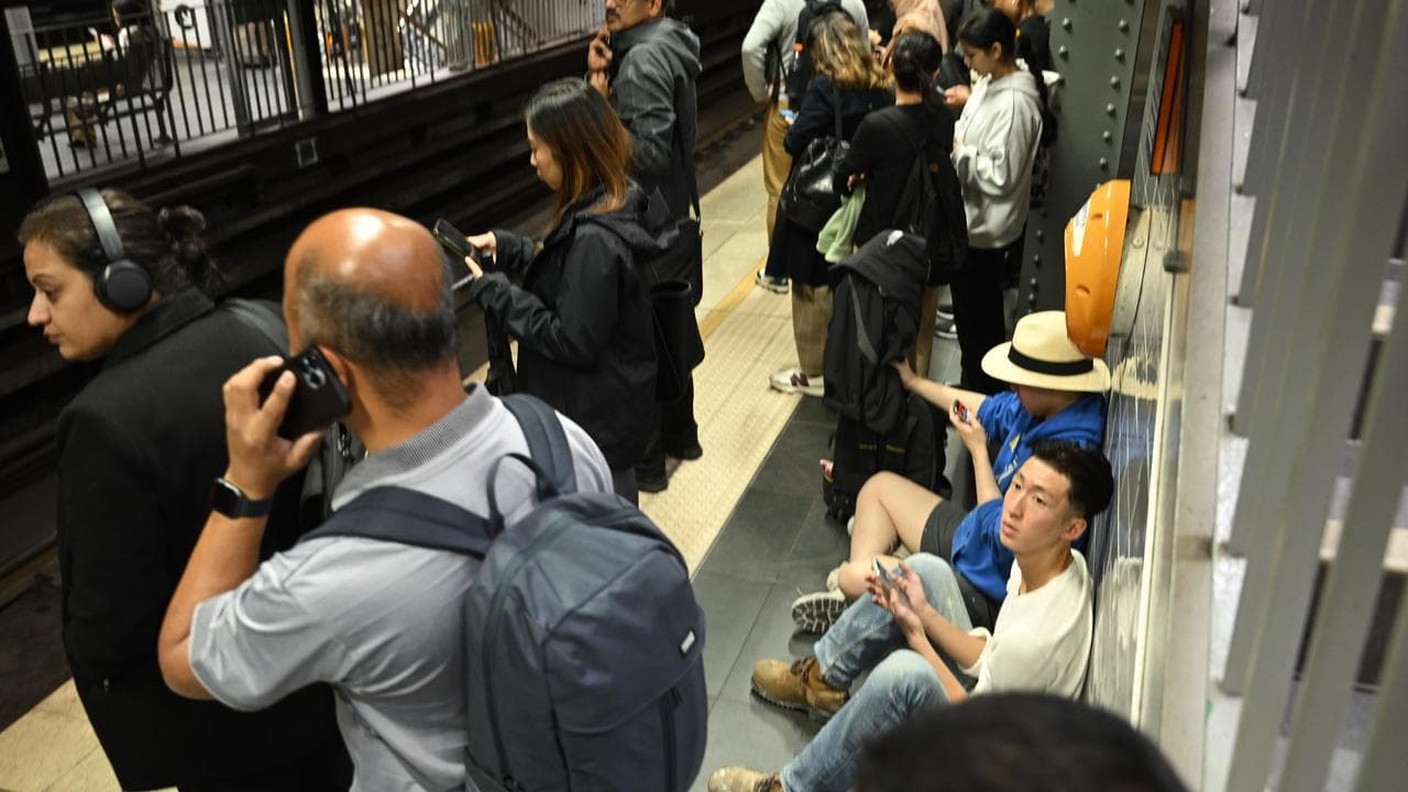 Train delays in Sydney