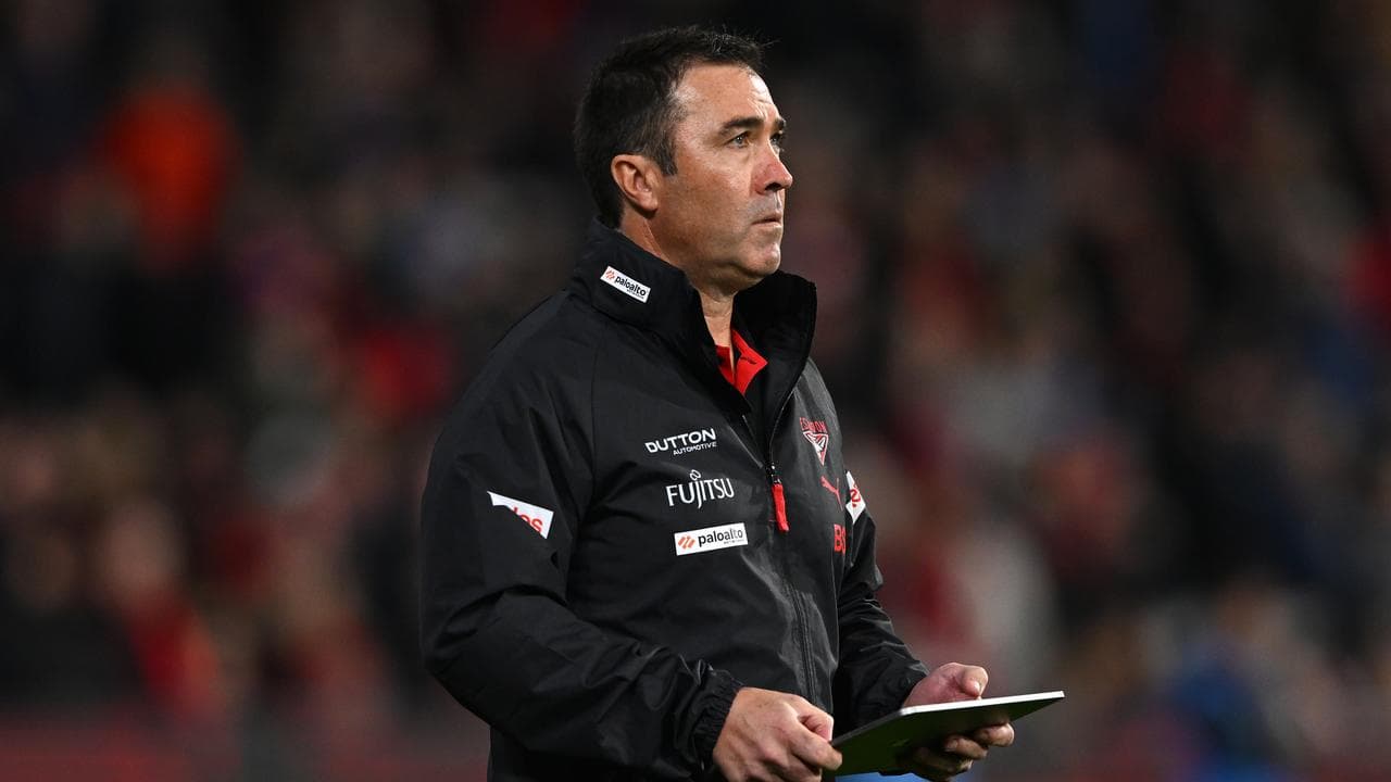 Essendon coach Brad Scott