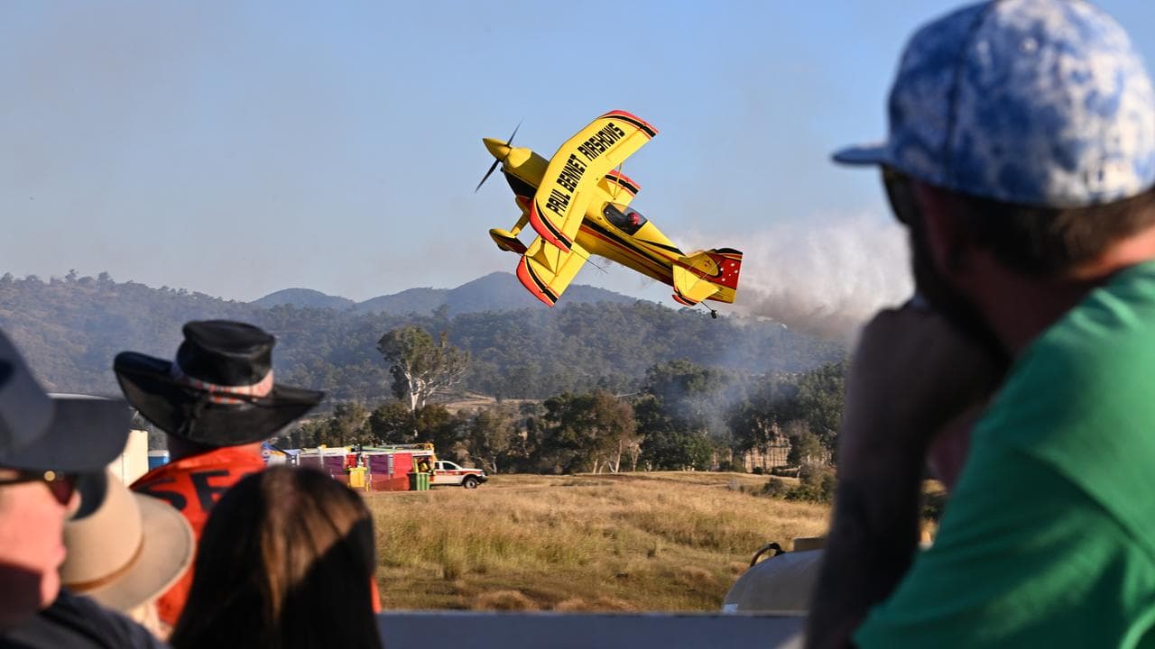Participants during The Old Station Air Show  in Raglan, Queensland