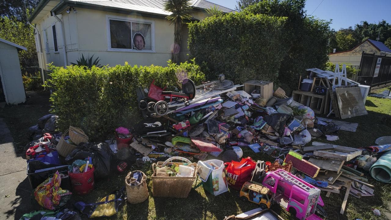 Personal items at a home damaged in foods (file image)