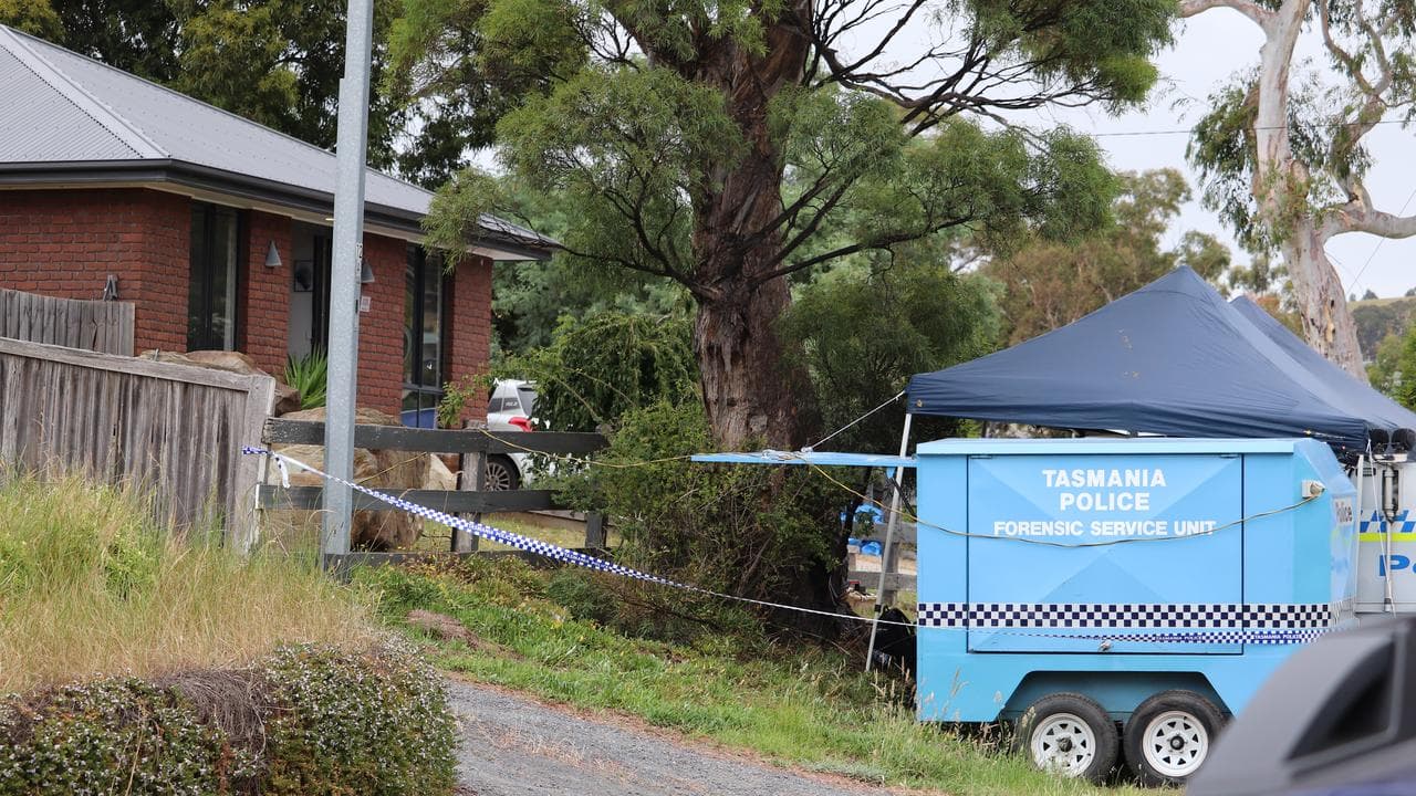 The homicide scene (file)