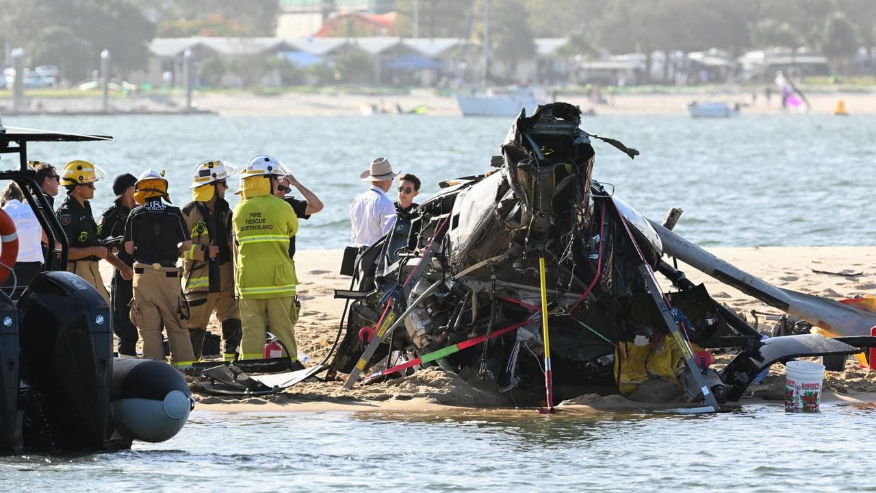 Sea World Helicopters' collision (file)