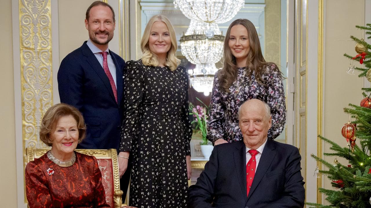 Norway royal family in Oslo
