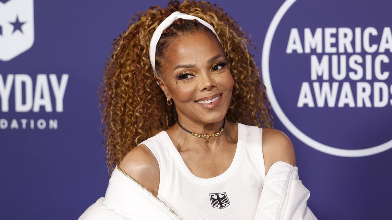 Janet Jackson, in the press room during the 2025 American Music Awards