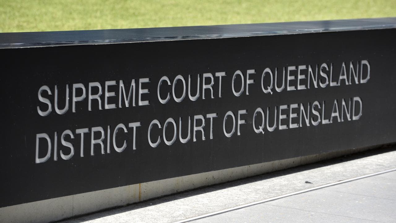 A sign outside the Supreme Court in Brisbane (file image)