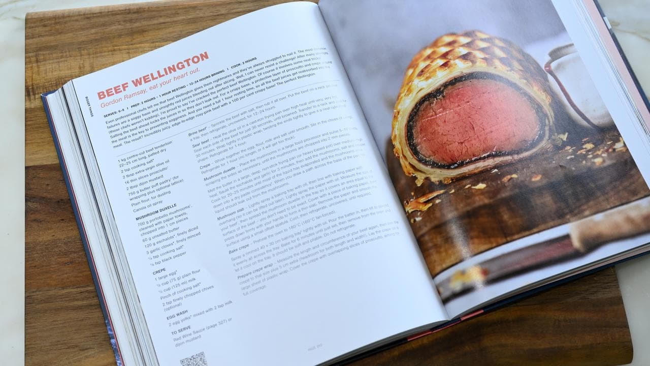 A beef Wellington recipe