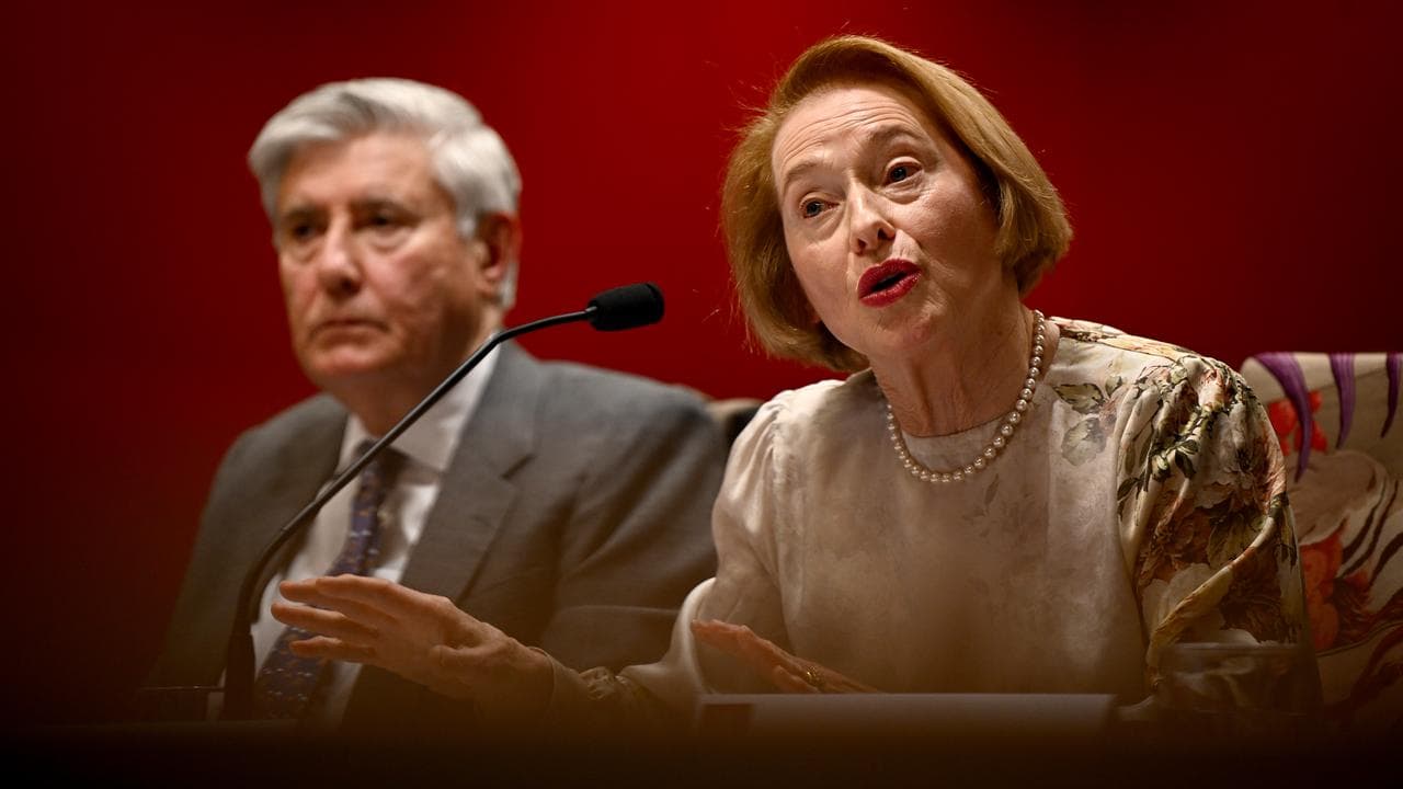 Robbie Waterhouse and racehorse trainer Gai Waterhouse.