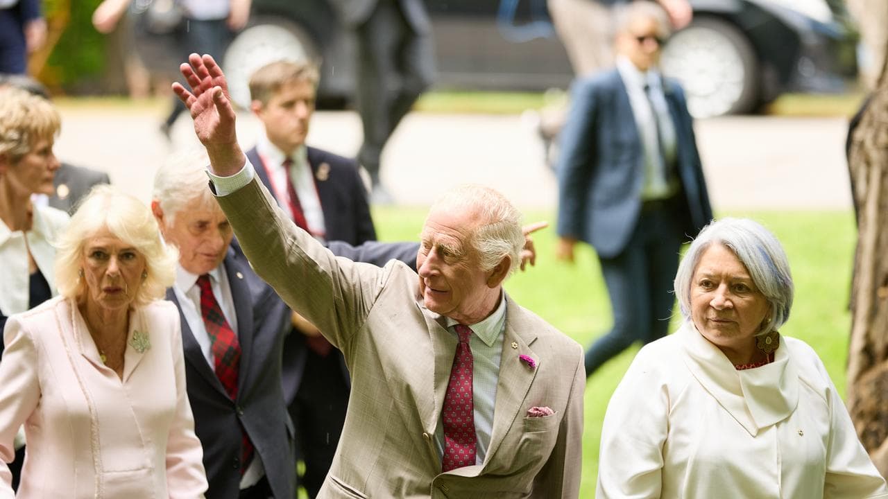 Queen Camilla, King Charles and Canadian Governor-General Mary Simon