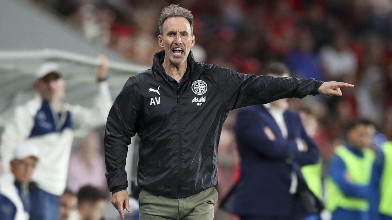 Aurelio Vidmar Head coach of Melbourne City
