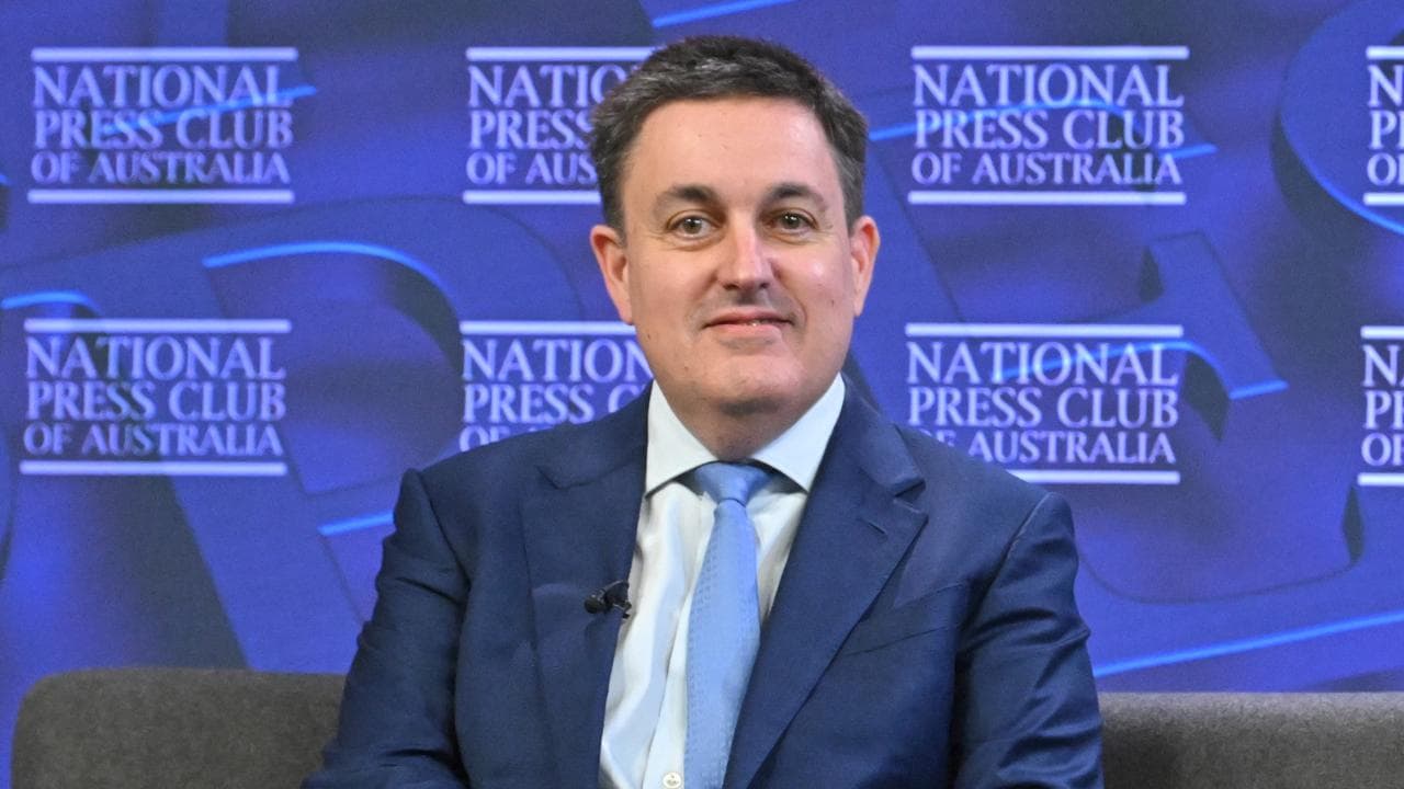 Richard Holden at the National Press Club