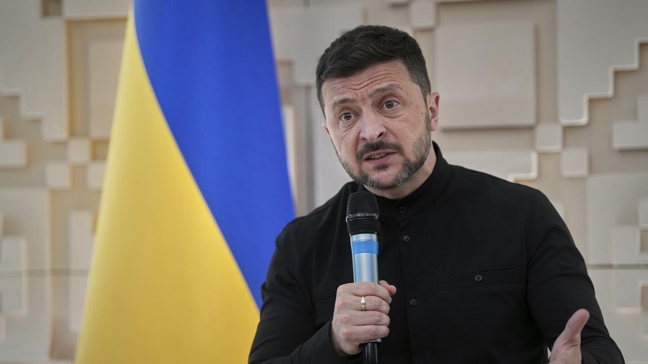 Ukrainian President Volodymyr Zelenskiy