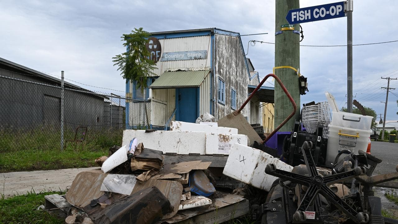 The flood clean up continues