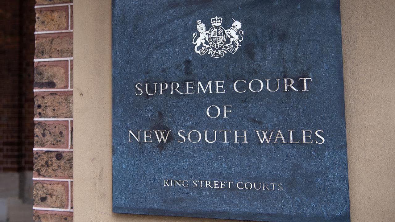 Court signage (file)