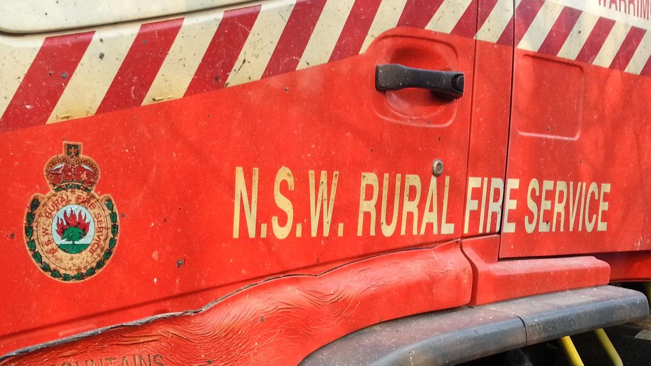 NSW RFS fire truck (file)