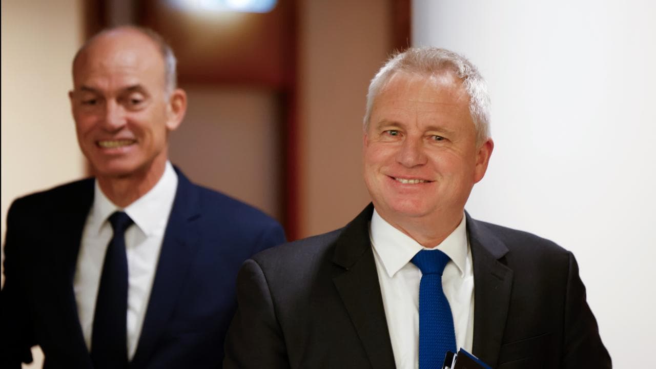 Jeremy Rockliff and Guy Barnett