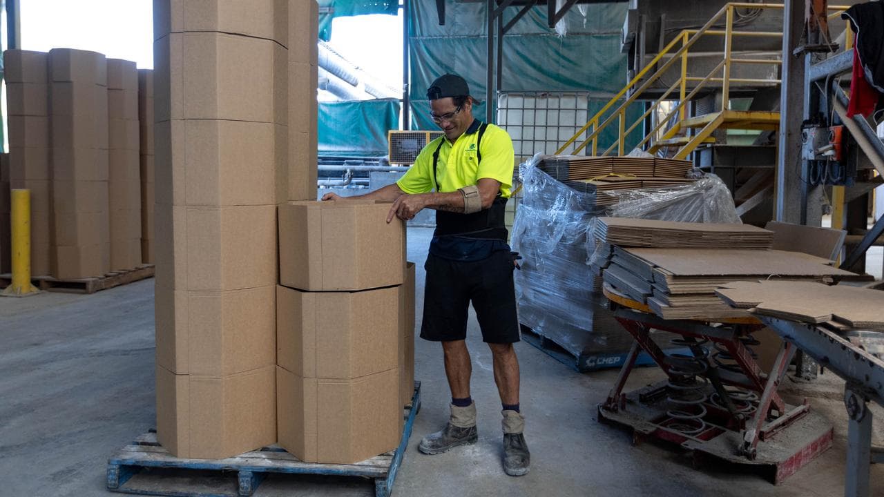 Box factory in Brisbane