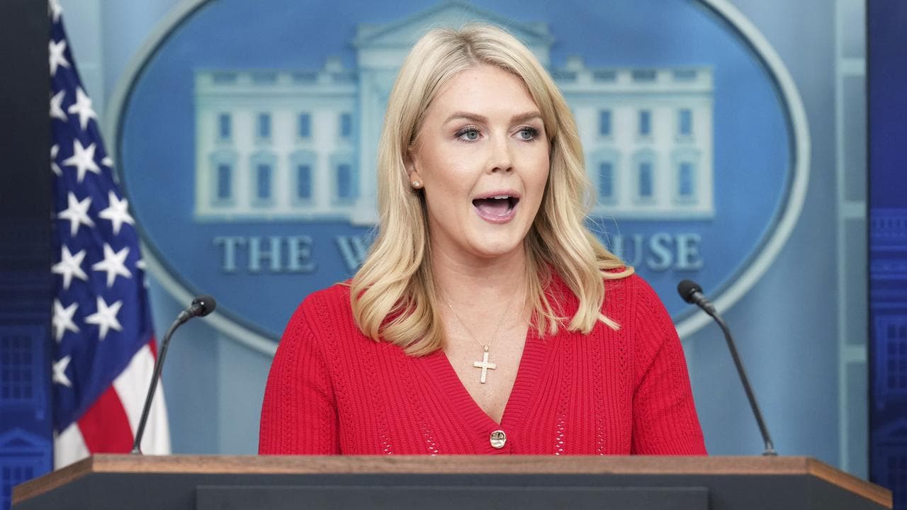 White House spokeswoman Karoline Leavitt