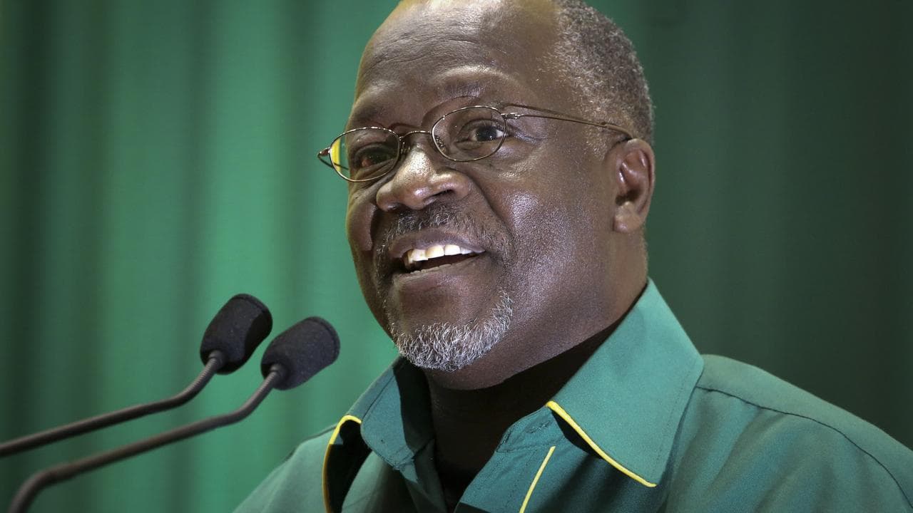 Former Tanzanian president John Magufuli