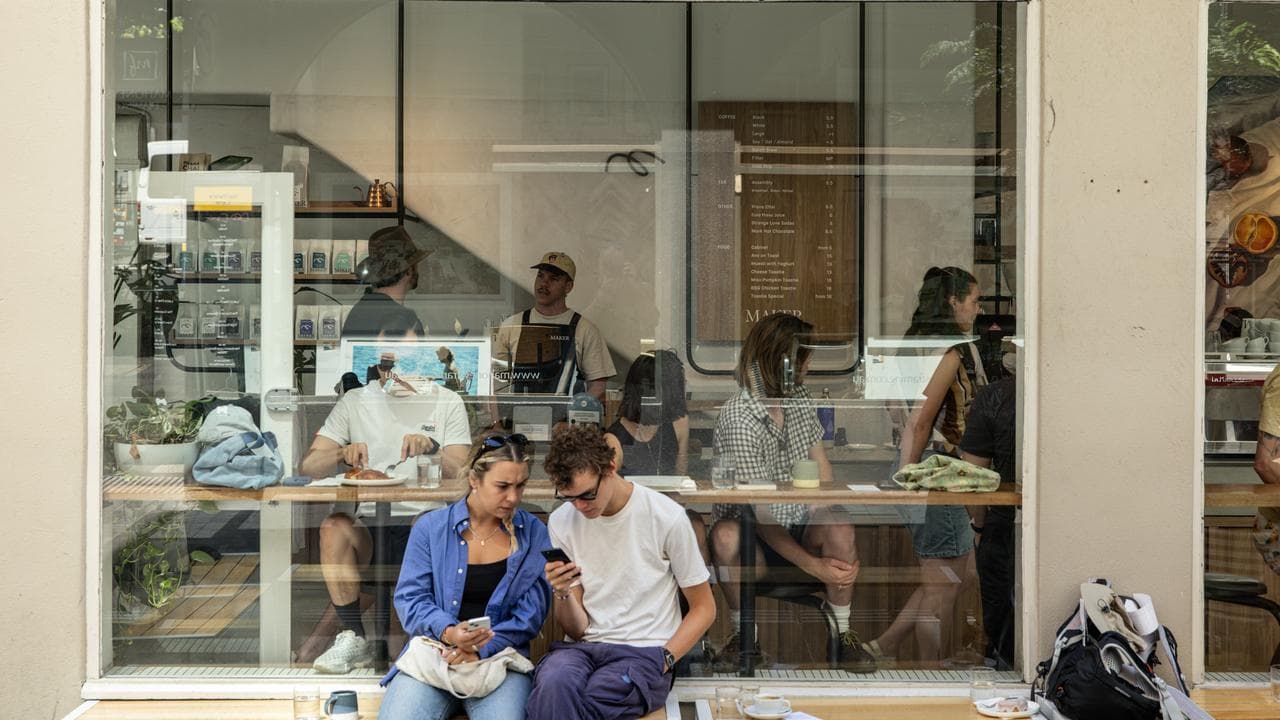 A file photo of a cafe