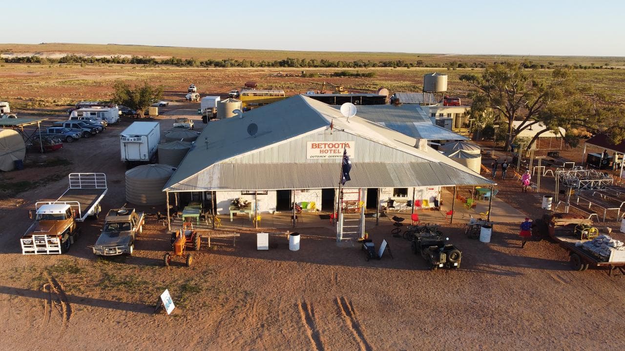 The Betoota Hotel, in outback Queensland