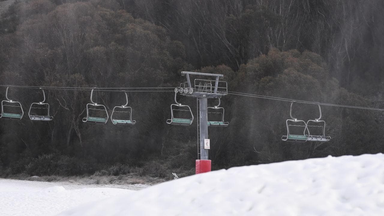 Ski lifts at Thredbo