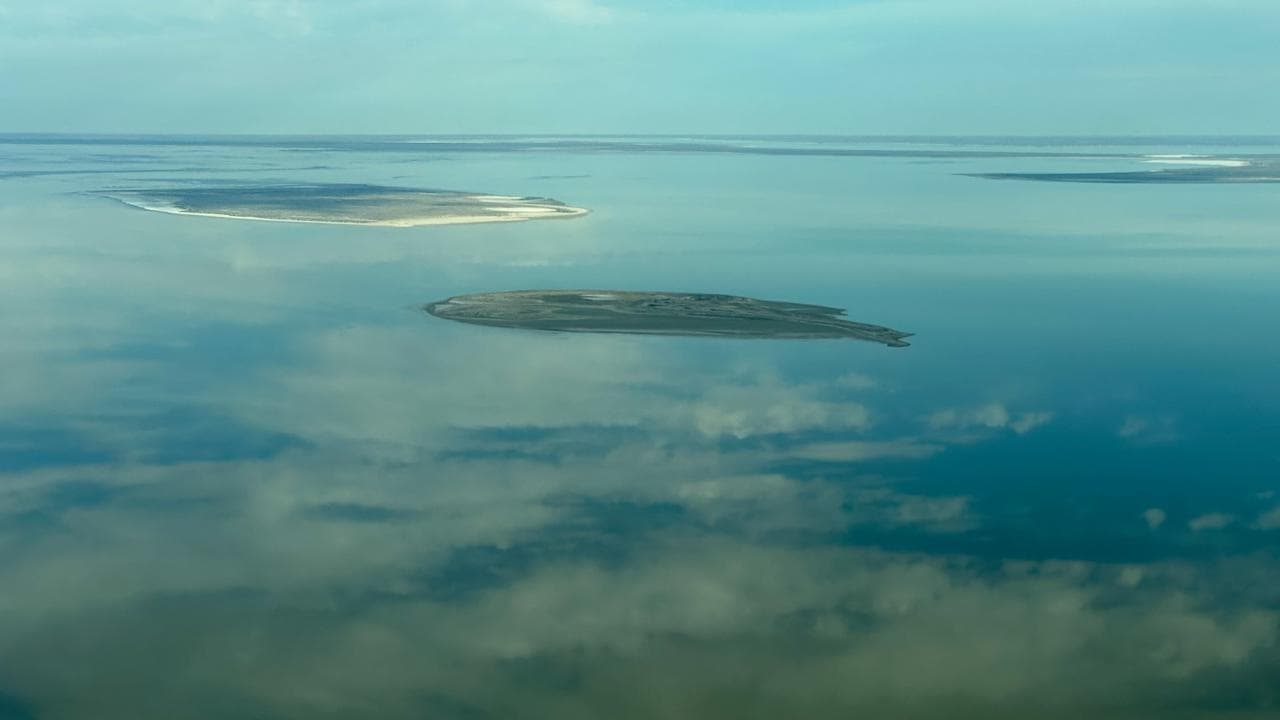 Flooding at Lake Eyre